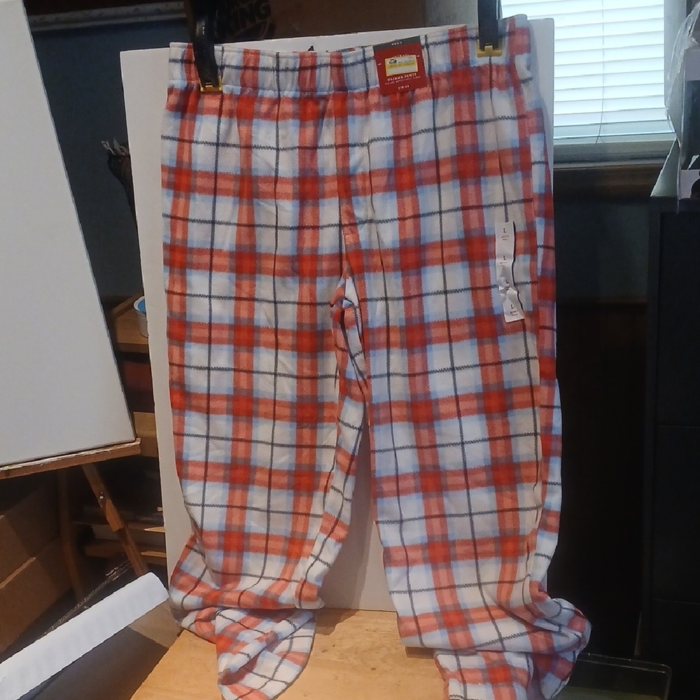 Wondershop Red and White Plaid Pajama Pants